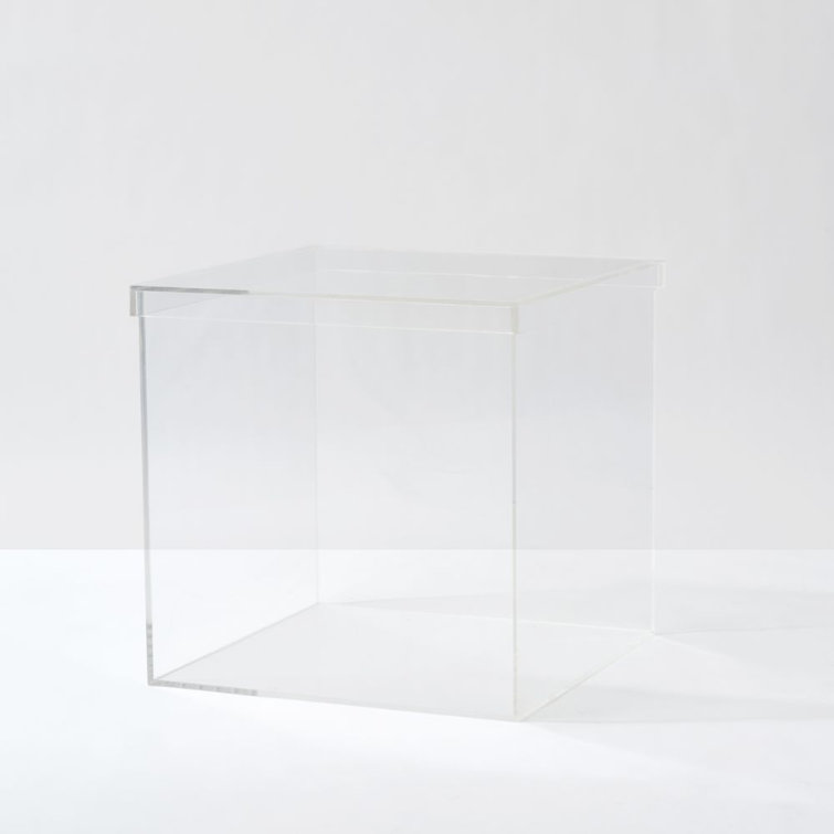 Lucite toy outlet box